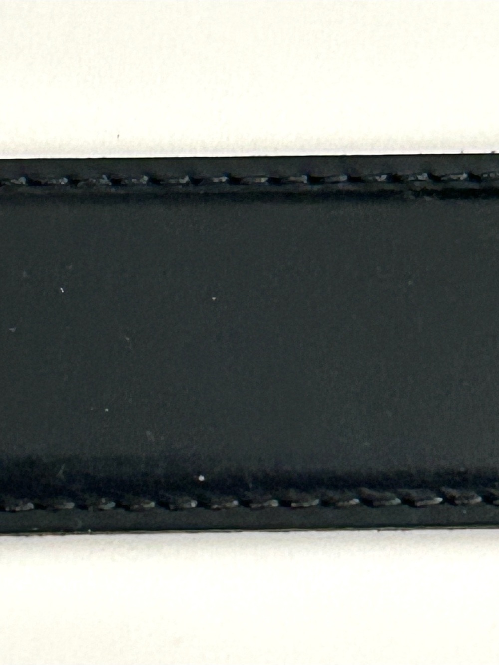 Gucci Square G Logo Buckle Leather Belt Black - Size 38 - Mens - Picture 4 of 11